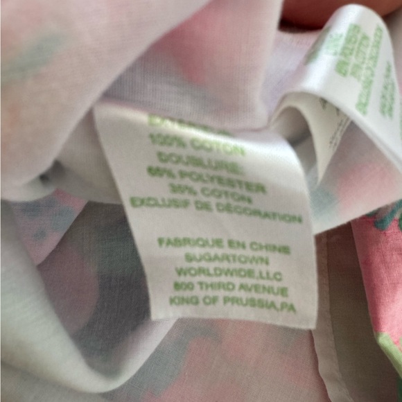 EUC Sz 10 Girls Little Lilly Classic Shift Dress tropical🦩 Lilly Pulitzer - Picture 7 of 7